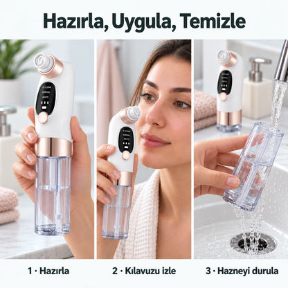 Su Hazneli Siyah Nokta Bakım Cihazı