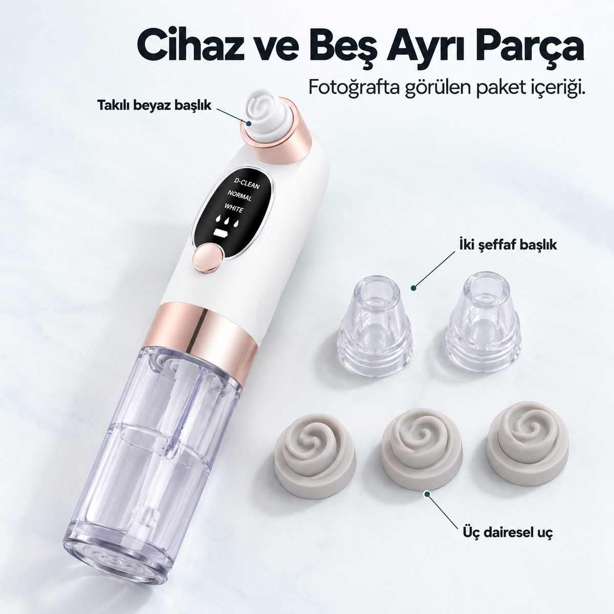 Su Hazneli Siyah Nokta Bakım Cihazı